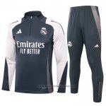 Chandal de Sudadera del Real Madrid 2024-2025 Gris