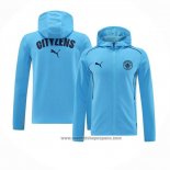 Chaqueta con Capucha del Manchester City 2024-2025 Azul