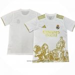 Tailandia Camiseta Real Madrid Special 2024-2025 Blanco Amarillo