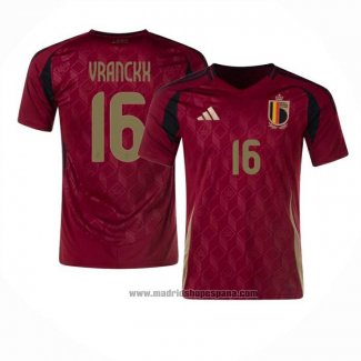 Camiseta Belgica Jugador Vranckx 1ª Equipacion del 2024