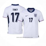 Camiseta Inglaterra Jugador Toney 1ª Equipacion del 2024