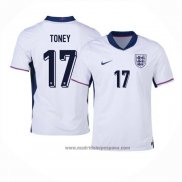 Camiseta Inglaterra Jugador Toney 1ª Equipacion del 2024