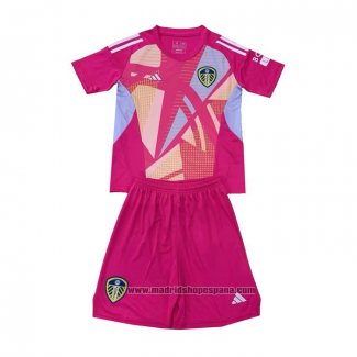 Camiseta Leeds United Portero 3ª Equipacion del Nino 2024-2025