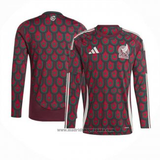 Camiseta Mexico 1ª Equipacion del Manga Larga 2024