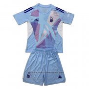 Camiseta Nottingham Forest Portero 1ª Equipacion del Nino 2024-2025