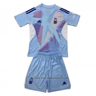 Camiseta Nottingham Forest Portero 1ª Equipacion del Nino 2024-2025