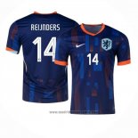 Camiseta Paises Bajos Jugador Reijnders 2ª Equipacion del 2024-2025