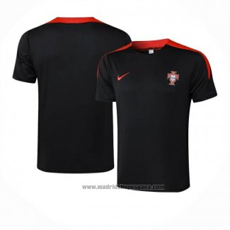 Camiseta de Entrenamiento Portugal 202024-2025 Negro