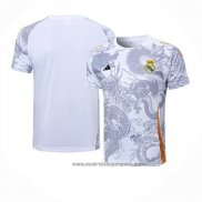 Camiseta de Entrenamiento Real Madrid Dragon 2024-2025 Blanco