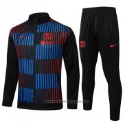 Chandal de Chaqueta del Barcelona 2024-2025 Rojo y Azul