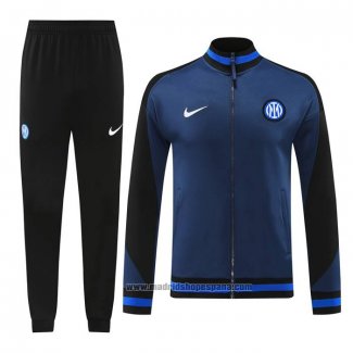 Chandal de Chaqueta del Inter Milan 2024-2025 Azul