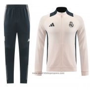 Chandal de Chaqueta del Real Madrid 2024-2025 Rosa