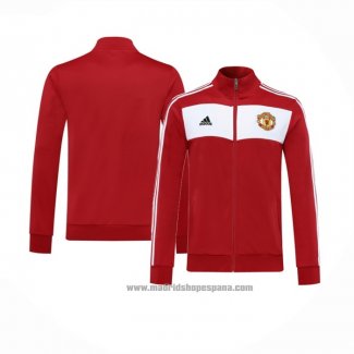 Chaqueta del Manchester United Retro 2020-2021 Rojo