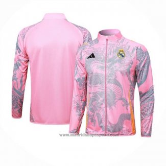 Chaqueta del Real Madrid Dragon 2024-2025 Rosa