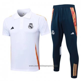 Conjunto Polo del Real Madrid 202024-2025 Blanco