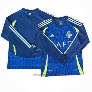 Camiseta Al Nassr 2ª Equipacion del Manga Larga 2024-2025