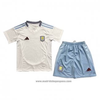 Camiseta Aston Villa 2ª Equipacion del Nino 2024-2025