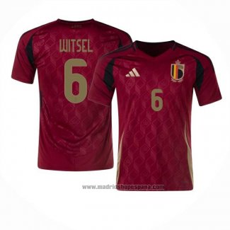 Camiseta Belgica Jugador Witsel 1ª Equipacion del 2024