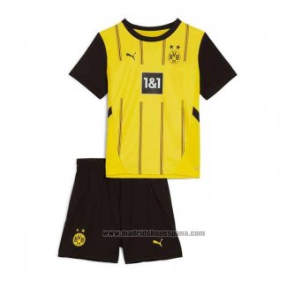 Camiseta Borussia Dortmund 1ª Equipacion del Nino 2024-2025