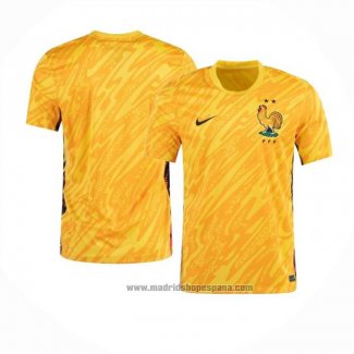 Camiseta Francia Portero 2024 Amarillo