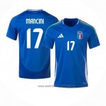 Camiseta Italia Jugador Mancini 1ª Equipacion del 2024-2025