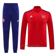 Chandal de Chaqueta del Arsenal 2024-2025 Rojo