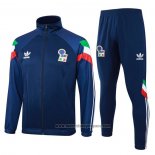 Chandal de Chaqueta del Italia 202024-2025 Azul