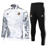 Chandal de Chaqueta del Real Madrid Dragon 2024-2025 Blanco