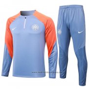 Chandal de Sudadera del Inter Milan 2024-2025 Gris