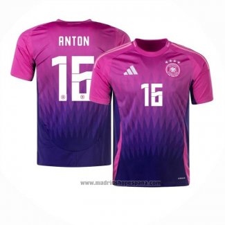 Camiseta Alemania Jugador Anton 2ª Equipacion del 2024