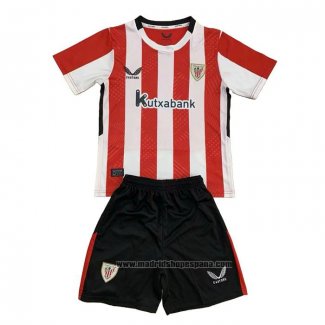 Camiseta Athletic Bilbao 1ª Equipacion del Nino 2024-2025