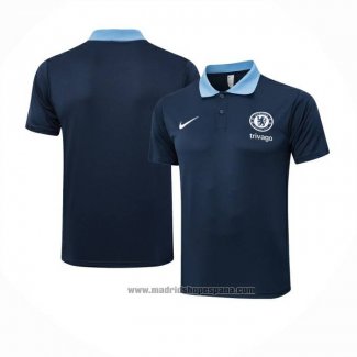 Camiseta Polo del Chelsea 2024-2025 Azul