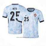 Camiseta Portugal Jugador Neto 2ª Equipacion del 2024