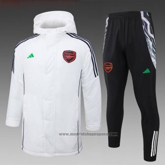 Chandal de Invierno del Arsenal 2024-2025 Blanco