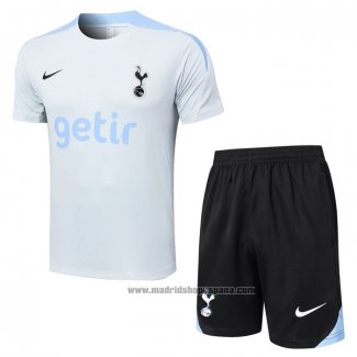 Chandal del Tottenham Hotspur Manga Corta 202024-2025 Gris - Pantalon Corto