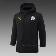 Chaqueta Invierno del Manchester City 2024-2025 Negro