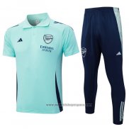 Conjunto Polo del Arsenal 2024-2025 Verde