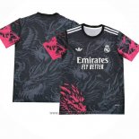 Tailandia Camiseta Real Madrid Dragon 2024-2025 Negro Rojo