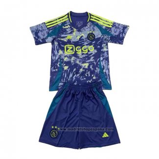 Camiseta Ajax 2ª Equipacion del Nino 2024-2025