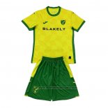 Camiseta Norwich City 1ª Equipacion del Nino 2024-2025