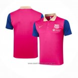 Camiseta Polo del Barcelona 2024-2025 Rojo