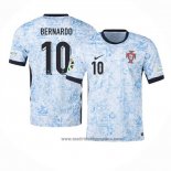 Camiseta Portugal Jugador Bernardo 2ª Equipacion del 2024