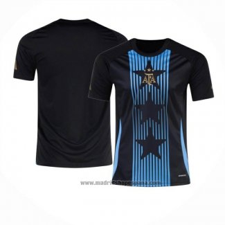 Camiseta Pre Partido del Argentina 2024 Negro