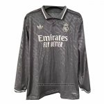 Camiseta Real Madrid 3ª Equipacion del Manga Larga 2024-2025