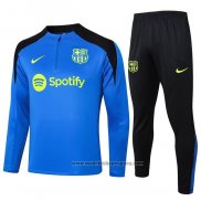 Chandal de Sudadera del Barcelona 202024-2025 Azul