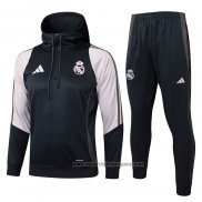 Chandal de Sudadera del Real Madrid 2024-2025 Gris