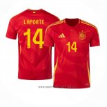 Camiseta Espana Jugador Laporte 1ª Equipacion del 2024