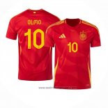 Camiseta Espana Jugador Olmo 1ª Equipacion del 2024