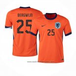 Camiseta Paises Bajos Jugador Bergwijn 1ª Equipacion del 2024-2025