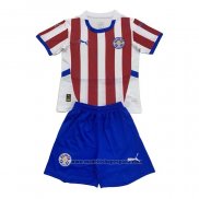 Camiseta Paraguay 1ª Equipacion del Nino 2024